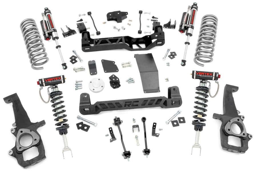 6" Vertex Adjustable Coilover Kit w/Vertex Shocks 12-21 Ram 4WD